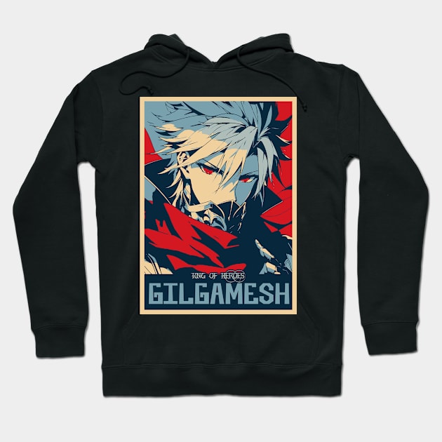 The Oldest King Wedge of Heaven Gilgamesh Hoodie by Cutedrawsave